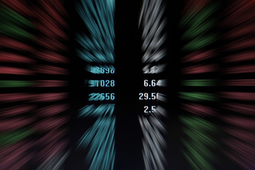 Stock market gains and losses